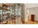 Elegant lobby featuring a wine rack and stylish decor creating a sophisticated atmosphere at 33 Bishops Court Rd # 118, Osprey, FL 34229