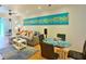 Bright living room with modern furniture and an open floor plan at 3740 Lake Bayshore Dr # Bldg K, Bradenton, FL 34205