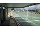 Outdoor shuffleboard courts with seating for a relaxing game at 5119 Glen Echo Ave, Sarasota, FL 34234