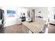 Bright kitchen island with granite countertops, stainless appliances, and modern decor at 5333 Coral Reef Way, Bradenton, FL 34211