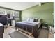 Comfortable bedroom featuring a stylish design and a workspace at 6931 Magellan Way, Sarasota, FL 34243