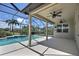 Enjoy outdoor living with a covered lanai and private pool at 7311 64Th St E, Palmetto, FL 34221