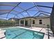 A beautiful screened-in pool and patio provide privacy for backyard fun at 7311 64Th St E, Palmetto, FL 34221
