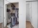 A closet with mirrored doors provides ample storage space at 8321 9Th Avenue Nw Ter, Bradenton, FL 34209