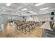 Spacious meeting room featuring neutral colors, bright lighting, and ample seating at 939 Sandpiper Cir, Bradenton, FL 34209