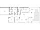 Detailed floor plan showcasing the layout of the home with pool and screened porch at 9769 Highland Park Pl, Palmetto, FL 34221