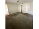 Bedroom featuring neutral walls, carpet, ceiling fan, and closet at 1304 56Th W St, Bradenton, FL 34209