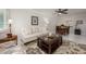Comfortable living room with stylish decor and dining area with seating at 1350 N Portofino Dr # 208, Sarasota, FL 34242