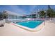 Relaxing community pool with a clear blue water view at 170 Roosevelt Dr # 2, Sarasota, FL 34236