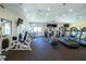 On-site gym featuring treadmills, weights, and fitness equipment for residents at 1780 Pine Harrier Cir, Sarasota, FL 34231