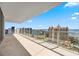 Enjoy stunning city and ocean views from this spacious balcony at 301 Quay Commons Dr # 1711, Sarasota, FL 34236