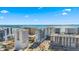 Stunning aerial view of the city skyline and waterfront at 301 Quay Commons Dr # 1711, Sarasota, FL 34236