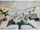 Inviting lobby with comfortable seating and plenty of natural light at 301 Quay Commons Dr # 1711, Sarasota, FL 34236