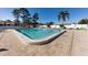 Enjoy the Florida sunshine at this community pool with brick paver surround at 3500 Green View Ct # 45, Sarasota, FL 34231