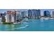 Waterfront location offers boat docks and beautiful views of the city skyline at 420 Golden Gate Pt # 200A, Sarasota, FL 34236