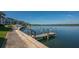 Enjoy stunning waterfront views from this condo's private dock and scenic walking path at 4420 Exeter Dr # L104, Longboat Key, FL 34228