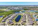 Beautiful community with multiple ponds, lush landscaping, and well-maintained homes at 5033 Brickwood Rise Dr, Wimauma, FL 33598