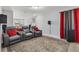 Home theater with plush seating, a projector, and surround sound speakers for immersive entertainment at 5033 Brickwood Rise Dr, Wimauma, FL 33598