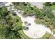 Overhead view of the dog park with plenty of room to roam and socialize at 52 Grande Fairway, Englewood, FL 34223