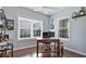 Home office with hardwood floors, natural light, and a view of the outdoors at 5450 Fairfield Blvd, Bradenton, FL 34203