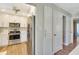 Well-equipped kitchen with stainless steel appliances, subway tile backsplash and ample cabinet space at 6462 Draw Ln # 72, Sarasota, FL 34238