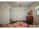 Cozy bedroom featuring two twin beds and wooden floors at 7202 18Th Nw Ave, Bradenton, FL 34209