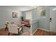 Charming living room featuring modern decor, comfortable seating, and a stylish rug at 7202 18Th Nw Ave, Bradenton, FL 34209