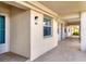 Exterior walkway showcases unit 108 and its well-lit entry at 7301 29Th Avenue W Dr # 108, Bradenton, FL 34209