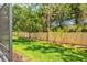 A fenced backyard offers a private outdoor space at 7844 52Nd E Ter, Bradenton, FL 34203