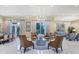 Elegant lounge area with comfortable seating arrangements and stylish decor at 800 N Tamiami Trl # 604, Sarasota, FL 34236