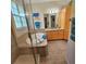 Bathroom featuring a shower and a soaking tub at 8110 Villa Grande Ct, Sarasota, FL 34243