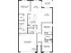 Detailed floor plan showcasing the layout, dimensions, and room arrangements of this house at 12107 Kingsley Trl, Parrish, FL 34219
