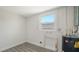 Basement featuring a window and water heater at 1227 Porpoise Rd, Venice, FL 34293