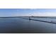 Open view of a large body of water with bridges and distant cityscapes at 13 Oak St, Bradenton, FL 34208