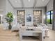 Stylish lounge area with comfortable seating, modern decor, and a relaxing atmosphere at 16904 Vardon Ter # 201, Bradenton, FL 34211