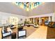 Spacious lobby with high ceilings, elegant furnishings, and abundant natural light at 17905 Waterville Pl, Bradenton, FL 34202
