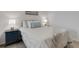 Cozy bedroom with a comfortable bed, decorative pillows, and stylish nightstand at 1860 Pleasant Maple Ct, Bradenton, FL 34211