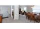 Open concept featuring the foyer, dining area, and access to additional living spaces at 2160 Brandon Park Cir, Brandon, FL 33510