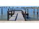 Private pier offers direct access to the water and is perfect for boating, fishing, or relaxing by the water's edge at 226 Golden Gate Pt # 63, Sarasota, FL 34236