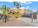 Tiki bar with unique rentals showcasing beachy aesthetic and relaxing outdoor atmosphere at 302 And 304 Canal Rd, Sarasota, FL 34242