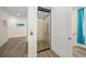 Interior shot showing a residential elevator with wood paneling and a digital display at 340 Avenida De Mayo, Sarasota, FL 34242