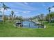 Beautiful view of the community waterway offering convenient boat access for residents at 5669 Midnight Pass Rd # 308, Sarasota, FL 34242