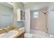 Bathroom with bath and shower combination at 602 Park Cir, Bradenton, FL 34207