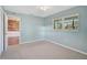 Bright bedroom featuring a ceiling fan and a window letting in natural light at 602 Park Cir, Bradenton, FL 34207