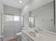 Clean bathroom with a walk-in shower and single sink at 6248 Donnington Ct, Sarasota, FL 34238