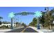 Charming streetscape featuring the 'West Dearborn Street Englewood' sign and palm tree decorations at 8 Dominica Dr, Englewood, FL 34223