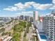 Picturesque cityscape showcasing high rises, a marina, and a skyline view at 101 S Gulfstream Ave # 6C, Sarasota, FL 34236