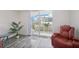 Cozy sitting area on the balcony with city views at 101 S Gulfstream Ave # 6C, Sarasota, FL 34236