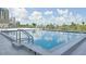 Rooftop pool offers stunning city views and relaxation, perfect for enjoying sunny days and a tranquil atmosphere at 101 S Gulfstream Ave # 6C, Sarasota, FL 34236