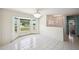 Bright dining room with a bay window providing an abundance of natural light at 104 Hourglass Dr, Venice, FL 34293